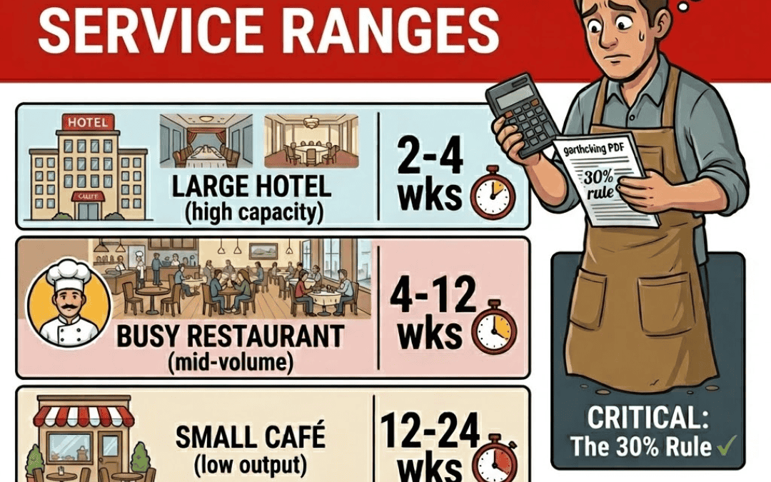 How Often Do Restaurants Need Grease Trap Cleaning WA?