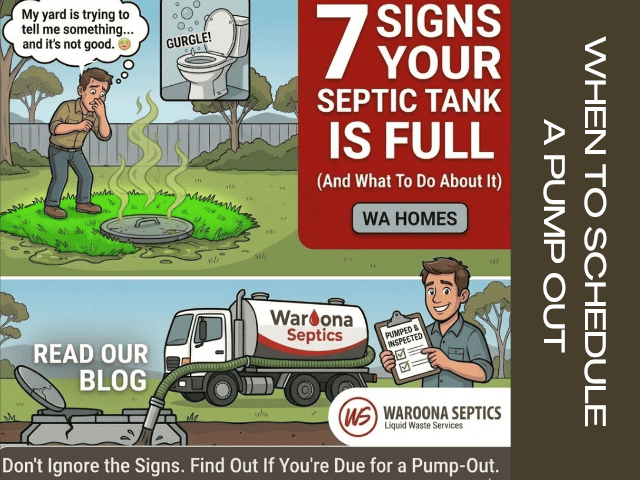 When to Pump Out a Septic Tank –  Signs your Tank is Full